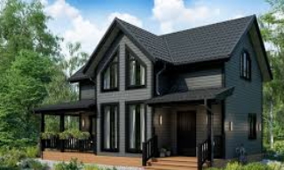 Проекты каркасных домов с террасой от 3702 рублей | Строй-Сно