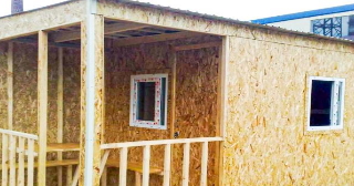 Сарай из дерева под ключ в Сосногорске – строительствопо цене от 42305 рублей